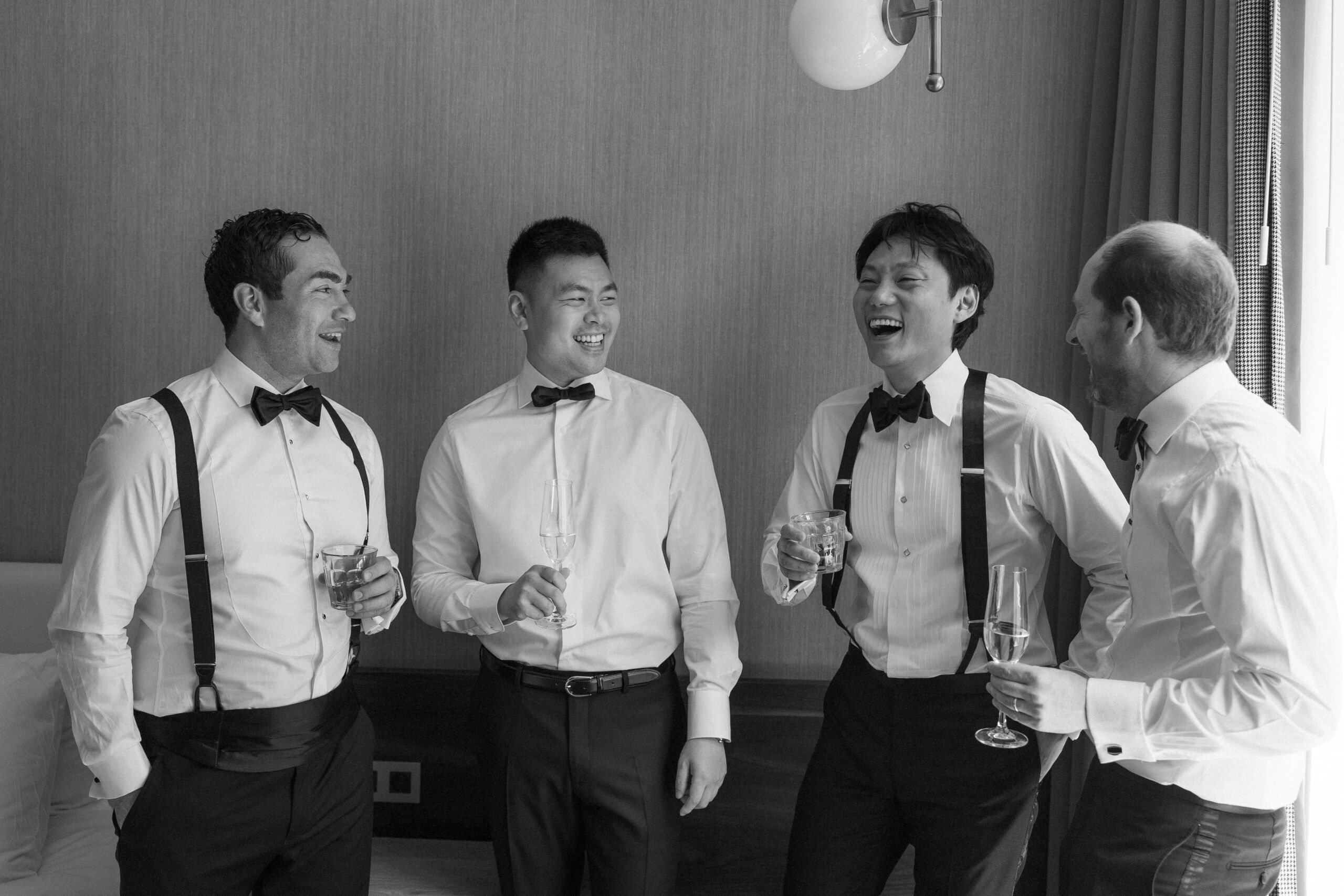 Una cena al aire libre, en un lugar de cuento.